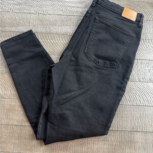 Avec Les Filles Women’s Dark Charcoal Skinny Jeans